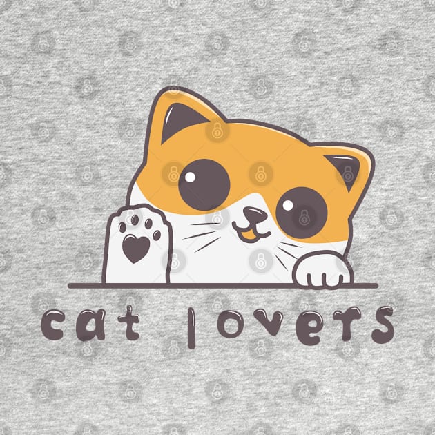 I love cats, cute cat lovers by Sefiyan